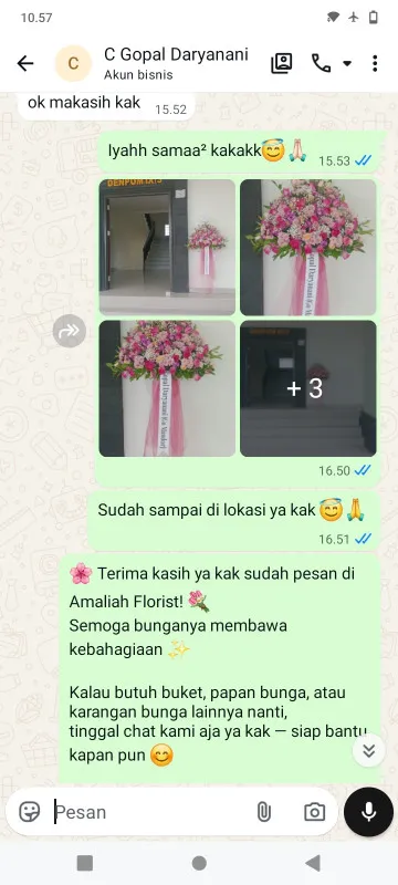 Pengiriman Karangan Bunga Jatireja Compreng