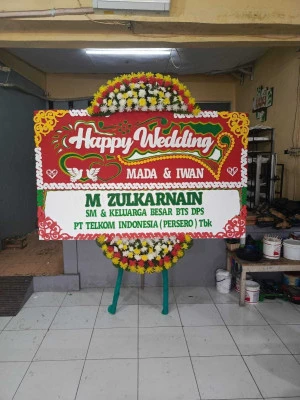 Papan Bunga di Jatireja Compreng