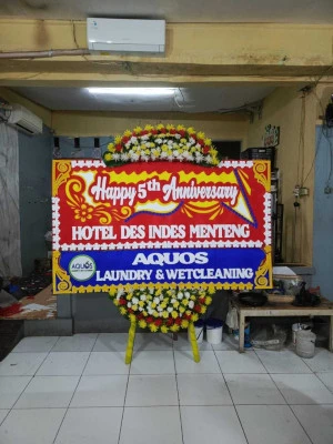 Papan Bunga di Jatireja Compreng