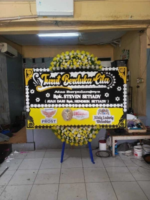 Papan Bunga di Jatireja Compreng