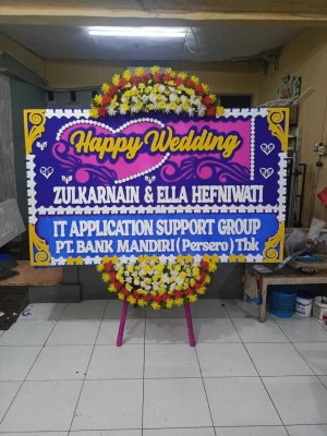 Papan Bunga di Jatireja Compreng